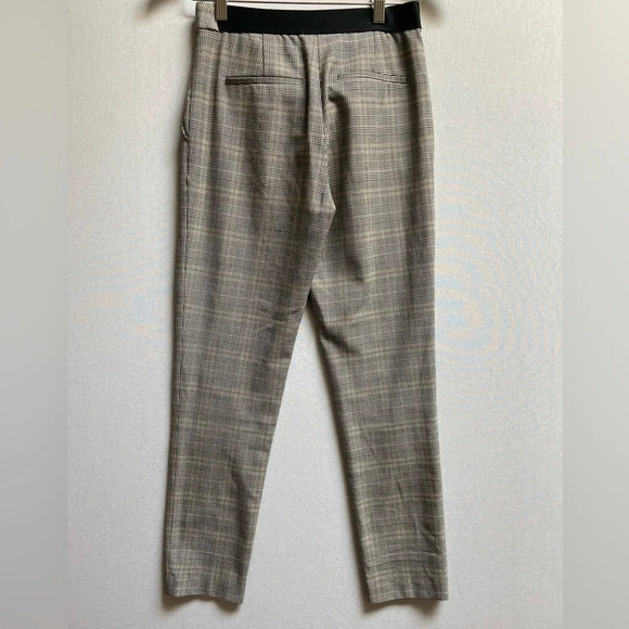 Babaton Aritzia Plaid IVY high waisted trousers pants Sz 0 - Picture 4 of 15